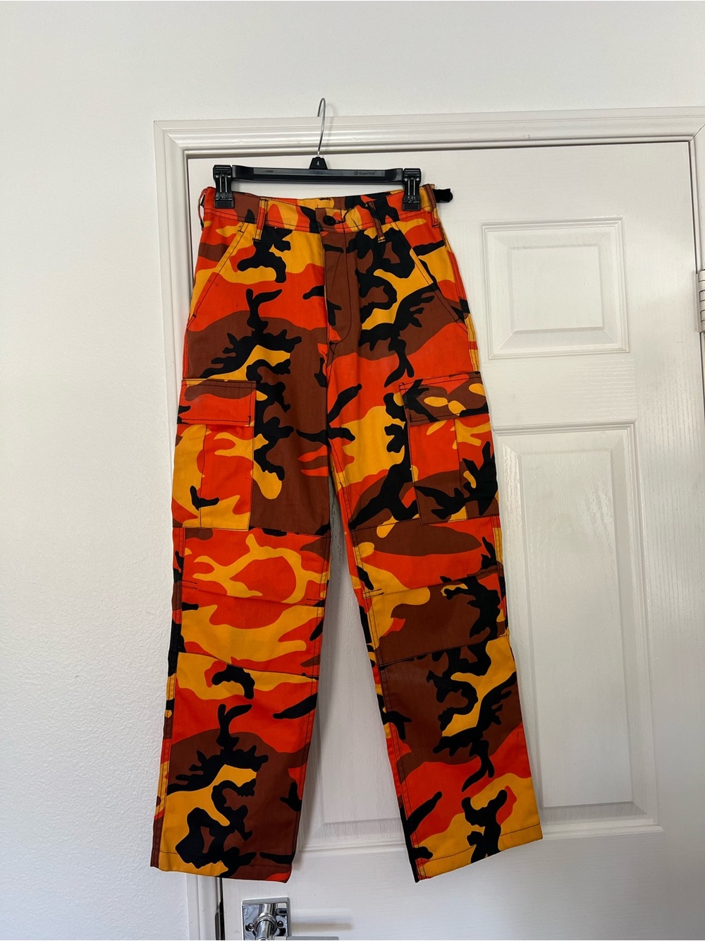 Vibrant Camouflage Cargo Pants